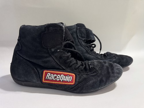 RaceQuip SFI spec 3.3/5 Motor Racing Shoes Karting Sim Racing Shoes Boots - US 9