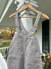 Women  s Corduroy Lees  s Vintage Farmer Overalls Great Color 28 By 32 Made USA