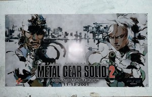 Metal Gear Solid 2 Poster | eBay