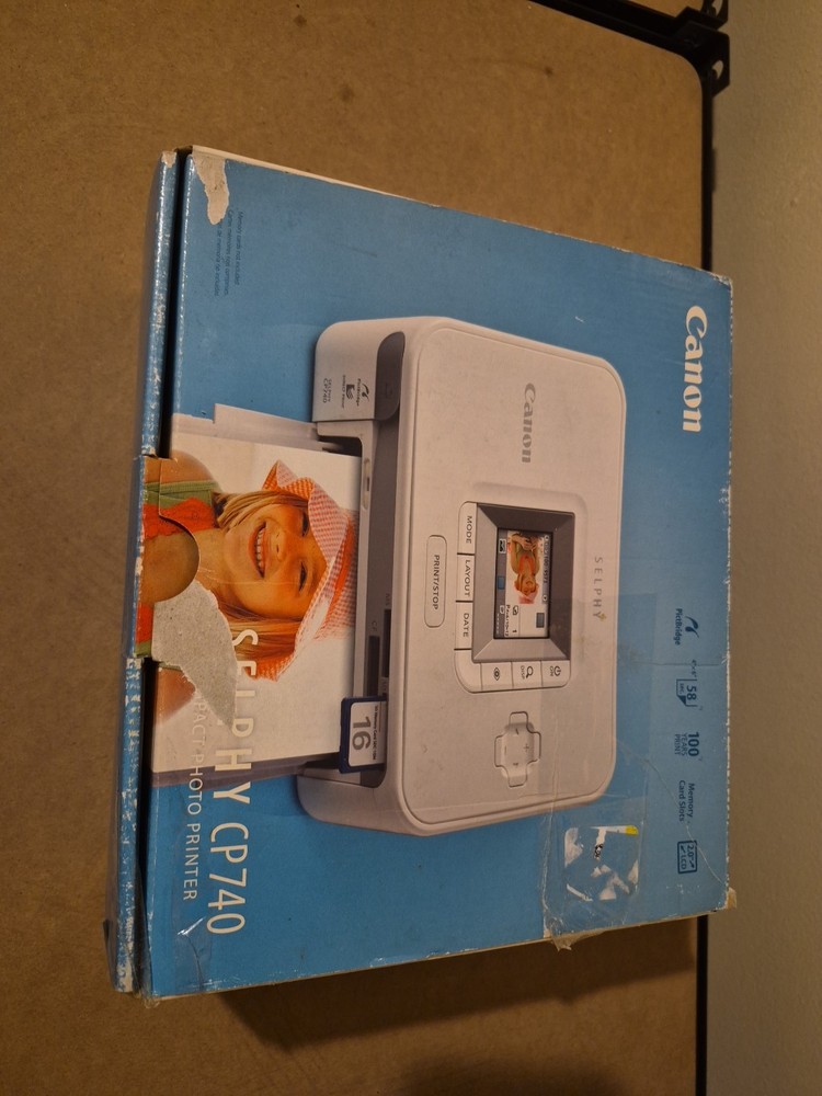 Canon SELPHY CP740 Digital Photo Inkjet Printer