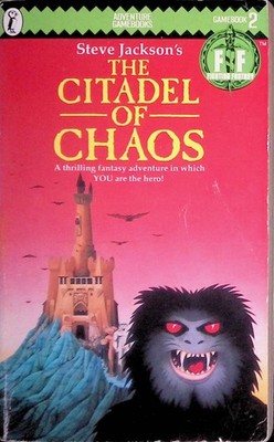 Fighting Fantasy 2 - The Citadel of Chaos - 1./15. Puffin Green Zigzag - B/B/B