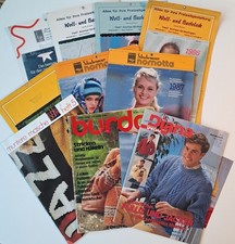 Burda, Schachenmayr, Diana, Schöller,Esslinger-Strickanleitung, Häkeln, Stricken