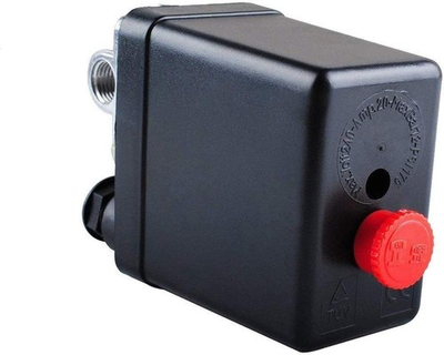 #ad Central Pneumatic Air Compressor Pressure Switch Control Valve Black $14.43