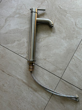 Brushed Nickel Sink Faucet, Kitchen, Bathroom, 13 in Tall, Working, Set of 2