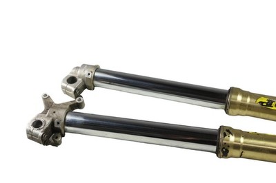 2005 HONDA CRF250R OEM RIGHT LEFT FRONT SUSPENSION FORKS SHOCKS