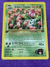 Pokémon TCG Erika's Ivysaur Gym Challenge 1st Edition Uncommon Card 41/132 on eBay