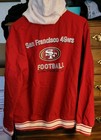 New NFL Team Apparel San Francisco 49's Darius Rucker Full Button Hoodie Size XL — photo 3