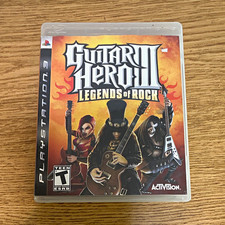 Activision Guitar Hero III: Legends of Rock PS3 Not For Resale Copy 2007