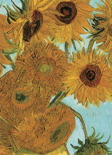Van Gogh's Sunflowers Notebook by Vincent Van Gogh (Paperback Book)