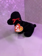 Ty Beanie Baby - GIGI the Black Poodle Dog 6" NEW MWMTs Plush Stuffed Animal Toy