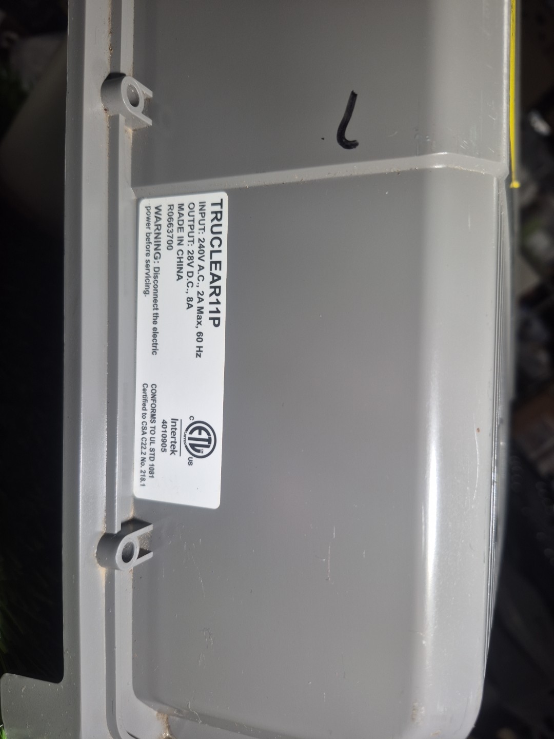 Jandy Pro Series TruClear11P Power Supply COVER ONLY R0663800 (C216)