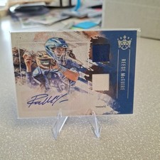 2019 Panini Diamond Kings DK Material Signatures Reese McGuire Rookie Auto RC