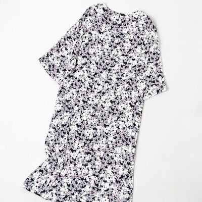 Marimekko Ester Heinrikka Dress Black Washable Size 38 Good Condition