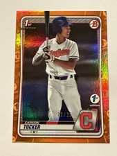 2020 Bowman Draft 1st Edition Carson Tucker ORANGE FOIL  22/25 BD-60