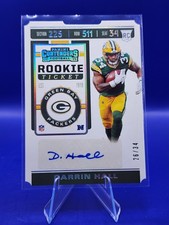 Darrin Hall 2019 Panini Contenders #224 Rookie Auto