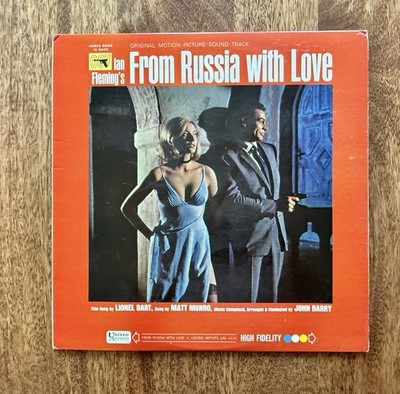 From Russia With Love Soundtrack Vinyl LP John Barry James Bond 007