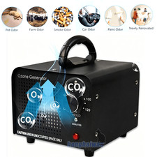 Commercial Ozone Generator Machine Industrial Pro Air Purifier Ionizer Ozonator