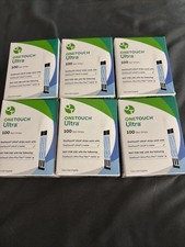 One Touch Ultra Blue Blood Glucose Test Strips - 100 Count 22895 