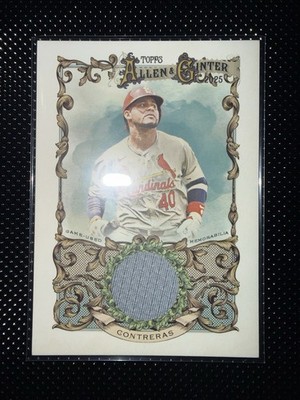 2025 Topps Allan And Ginter  Willson  Contreras Relic #AGR-WC
