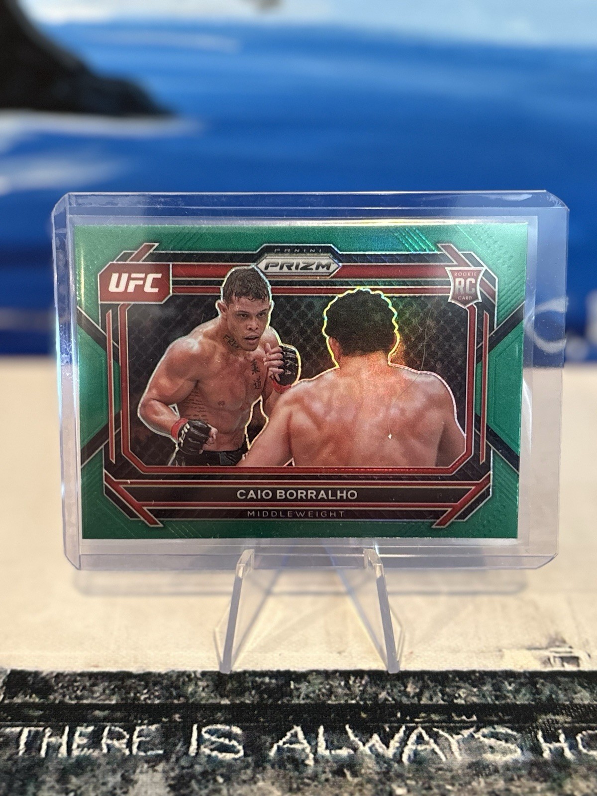 CAIO BORRALHO RC-2023 Panini Prizm UFC Green Prizm #68