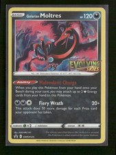 Carte promozionali Pokemon Galarian Moltres SWSH125 spada e scudo quasi nuove TCG