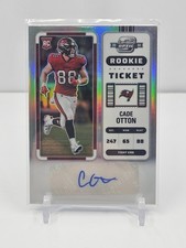 CADE OTTON 2022 CONTENDERS OPTIC ROOKIE TICKET REFRACTOR AUTOGRAPH! RC!