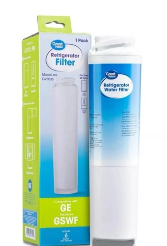Lot Of 4 Great Value Refrigerator Replacement Water Filter for GE GSWF & Kenmore - Picture 2 of 5