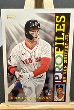 2026 Topps Series 1 - Topps Profiles Roman Anthony #TP-23 (RC)