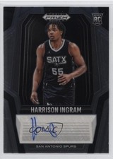 2024-25 Panini Prizm Black Rookie Signatures Harrison Ingram #RS-ING Auto 14mf