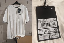 Barbour Intl. PHILLIP Tipped Cuff Logo T-Shirt(WHISPER WHITE)25"PTP(2XL)RP£39.95