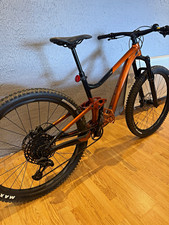 Giant Trance X Mountain Bike 29in M Orange/Black Full Sus, Hyd Disc Brakes