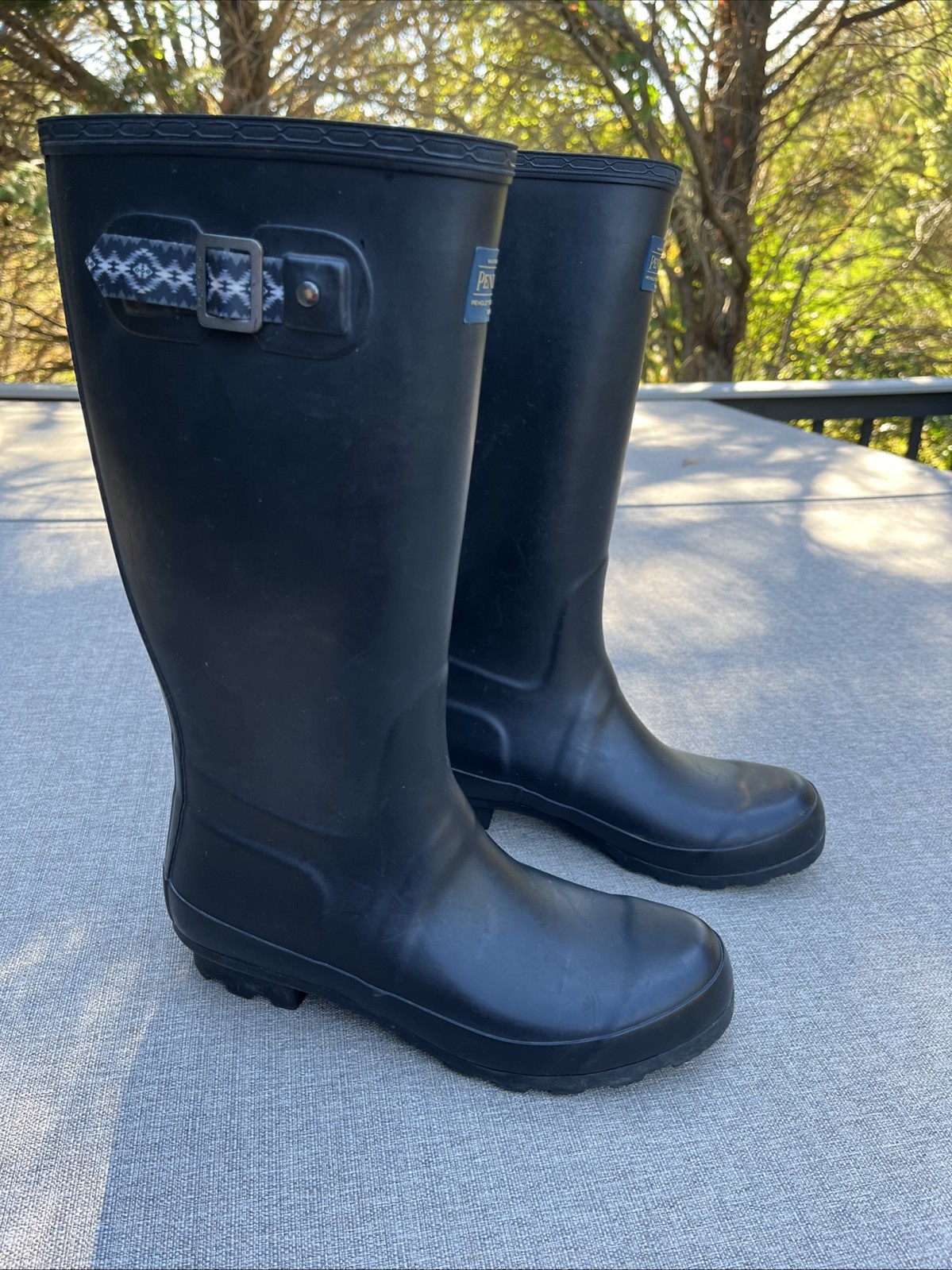 PENDLETON Women's Classic Tall Waterproof Rubber … - image 4