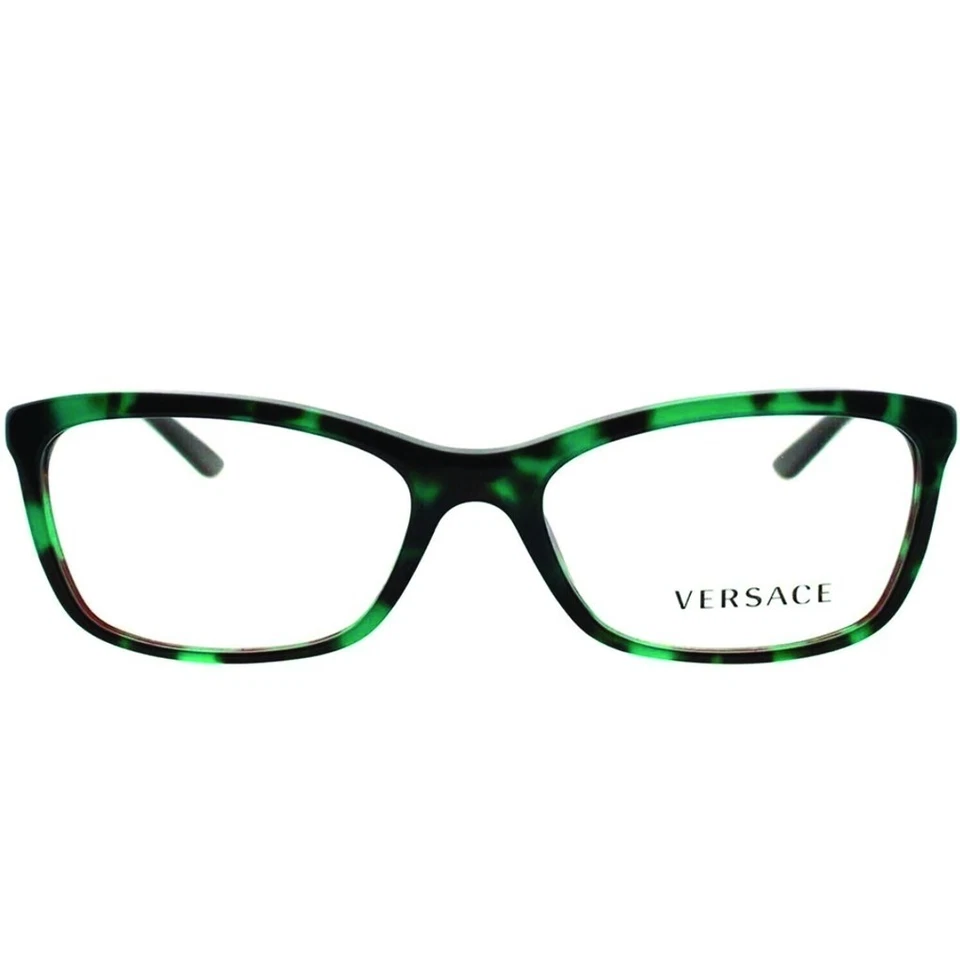 Versace Women's Havana/Green Eyeglasses 0VE3186 5076 54 - Image 2 of 3