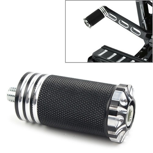 Black Shifter Gear Toe Shift Pedal Peg For Harley Touring Softail 1984 1985-2020 - Picture 2 of 11