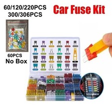 120Pcs 5A-30A Low Profile Micro Mini Blade Fuse Assortment Kit for Car Truck