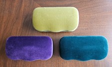 NEW Gucci Large Glasses Velvet Clamshell Case - 7"L x 3"W x 2"H