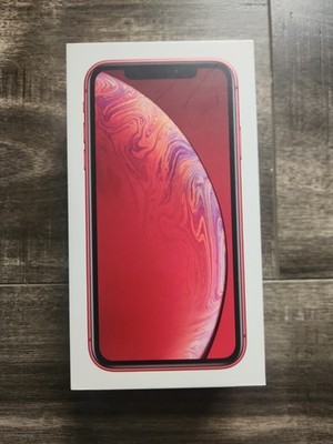 Apple iPhone XR Red 64GB  EMPTY BOX ONLY