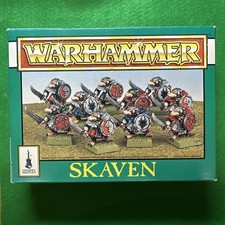 warhammer Fantasy Quest Skaven x10 Ratmen Boxed Games Workshop Citadel 90s GW 🟡