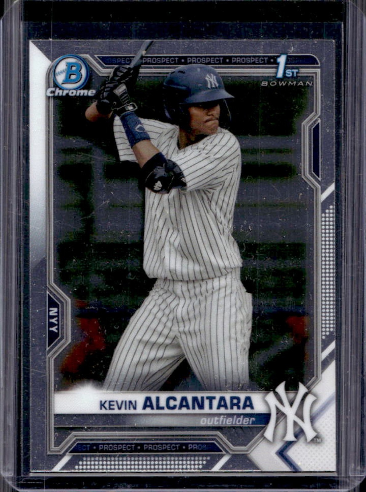 2021 Bowman Kevin Alcantara Chrome 1st Prospect #BCP-97 New York Yankees