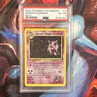 Pokemon TCG 2000 Gym Heroes Sabrina's Gengar Holo Rare #14 PSA 6 English