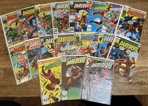 18 x Vintage Marvel Daredevil Comics | Comic Book Job Lot | Others Available
