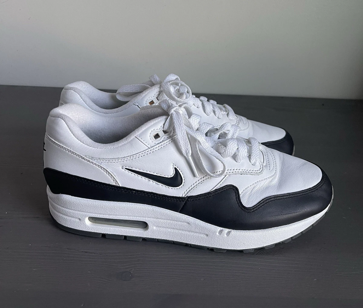 Nike Air Max 1 Premium SC Jewel Black Swoosh | eBay
