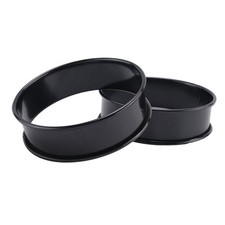 12Pack Crumpet Rings NONSTICK English Muffin Rings 315 Inch Stainless