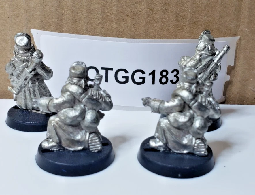 Warhammer 40K Ice Warriors Valhalla Mortar Loader/Operator Astra Militarum Metal - Image 3 of 4