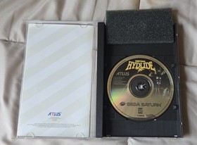 Sega Saturn Virtual Hydlide 1995 Complete in Box with Foam