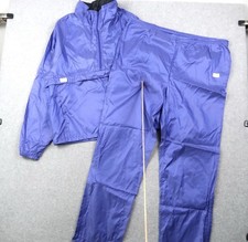 Vintage 80s Nike Tracksuit Matching Pants Jacket Windbreaker Suit Unisex Sz XL