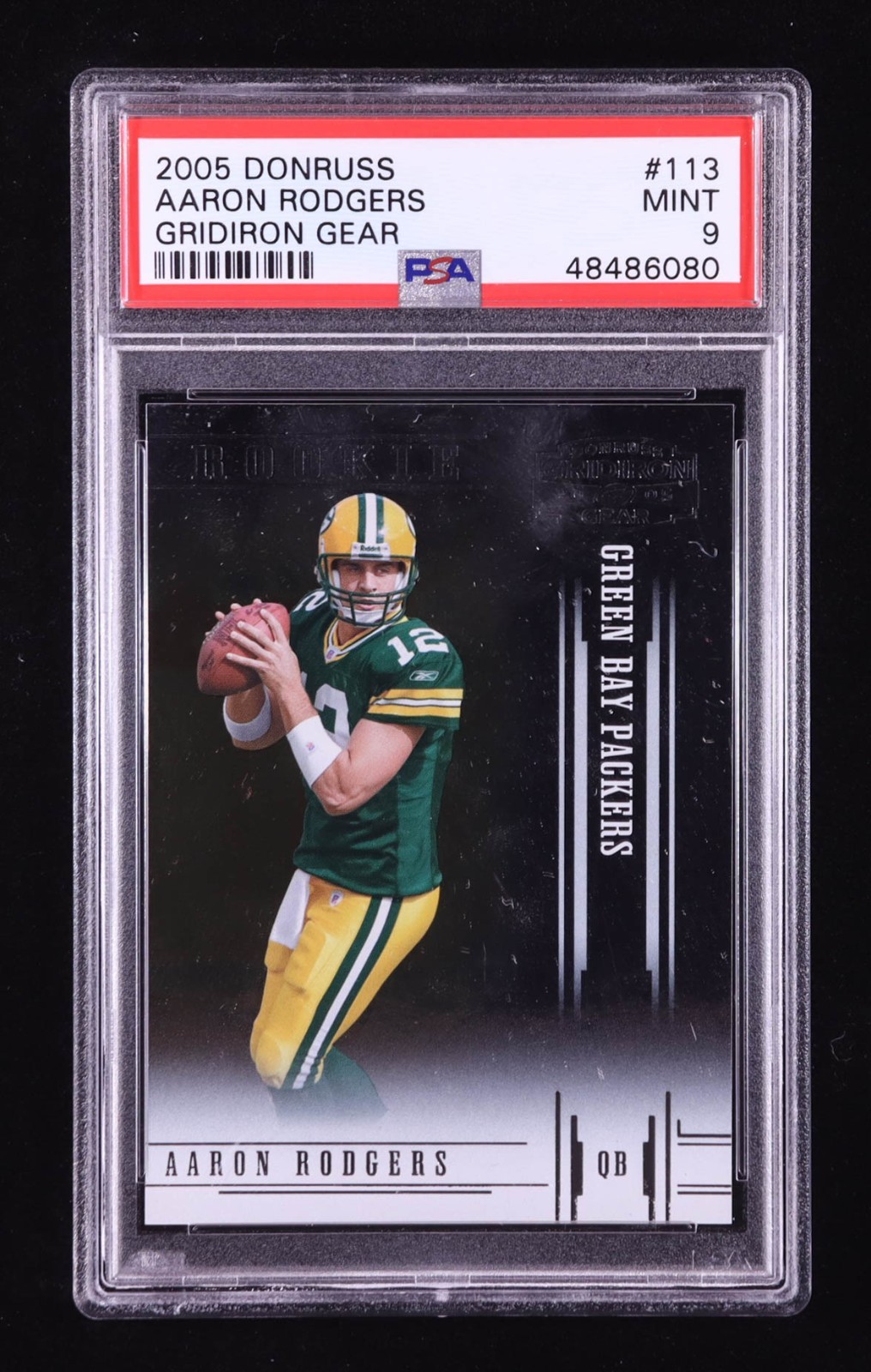 Aaron Rodgers Donruss Gridiron Gear #113 Base