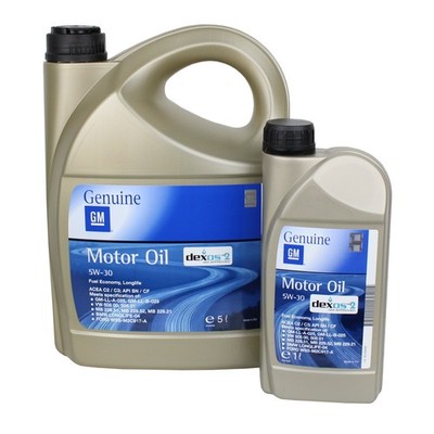 Original Opel 5W30 GM Dexos 2 Motoröl Longlife 5W-30 MB 229.51 /229.52 6 Liter