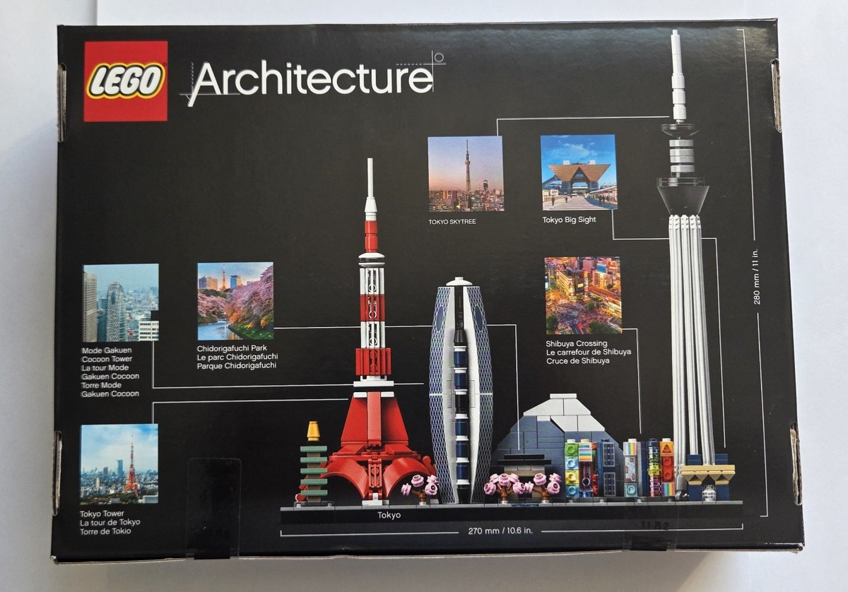 LEGO ARCHITECTURE: Tokyo (21051) Discontinued Set 673419319409| eBay