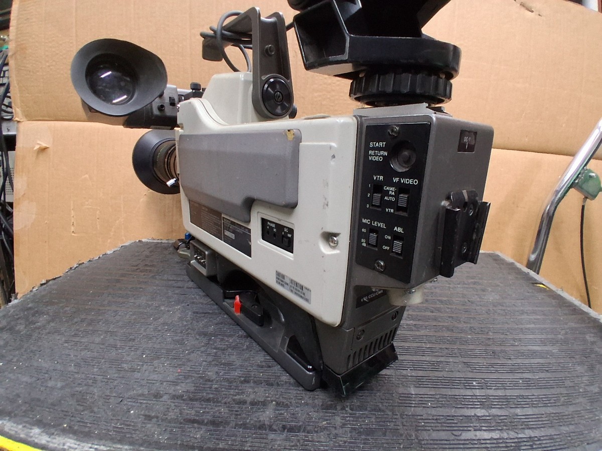 Sony DXC-M3 Saticon 3 Tubes Video Camera 1700 hr power on | eBay